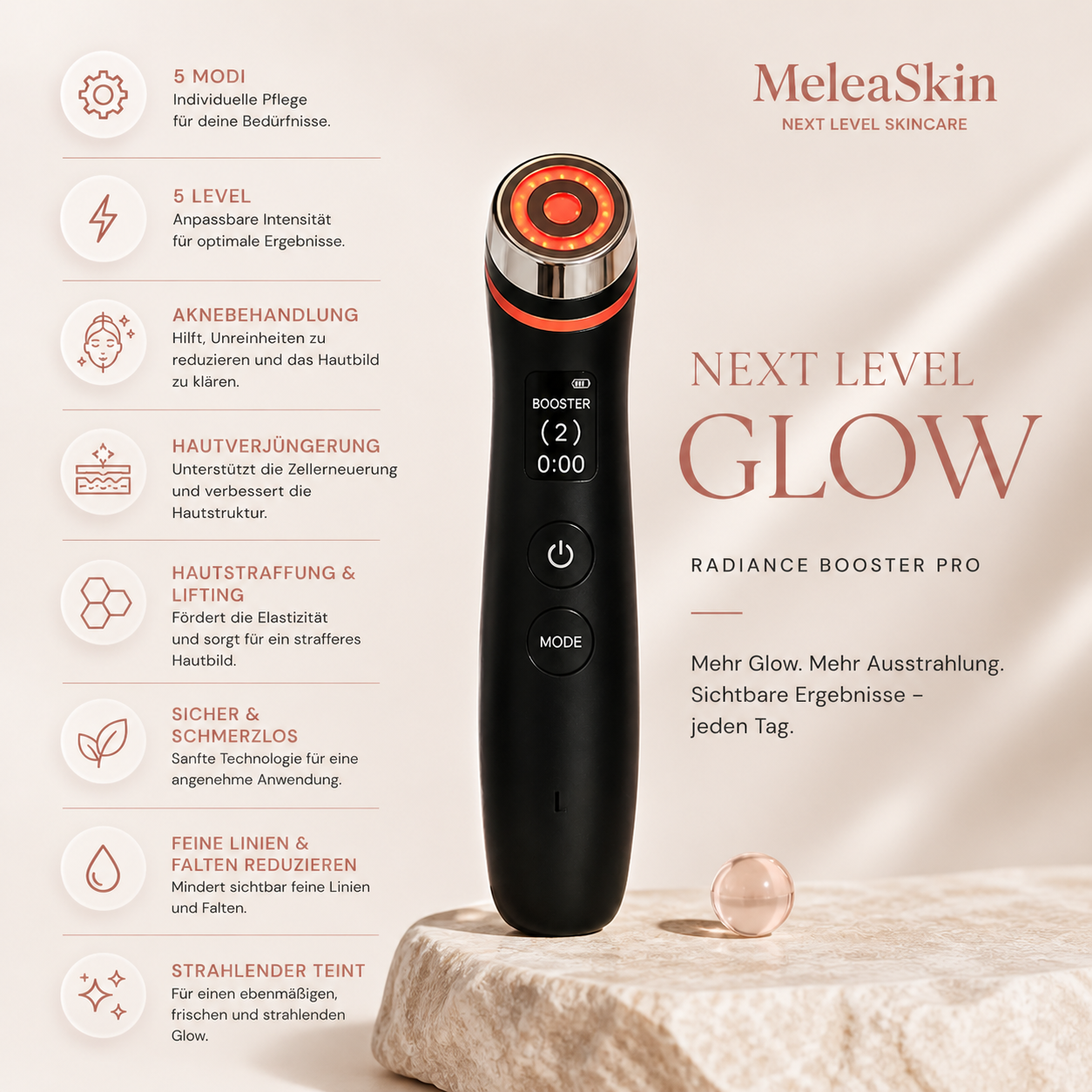 MeleaSkin DermaGlow Pro